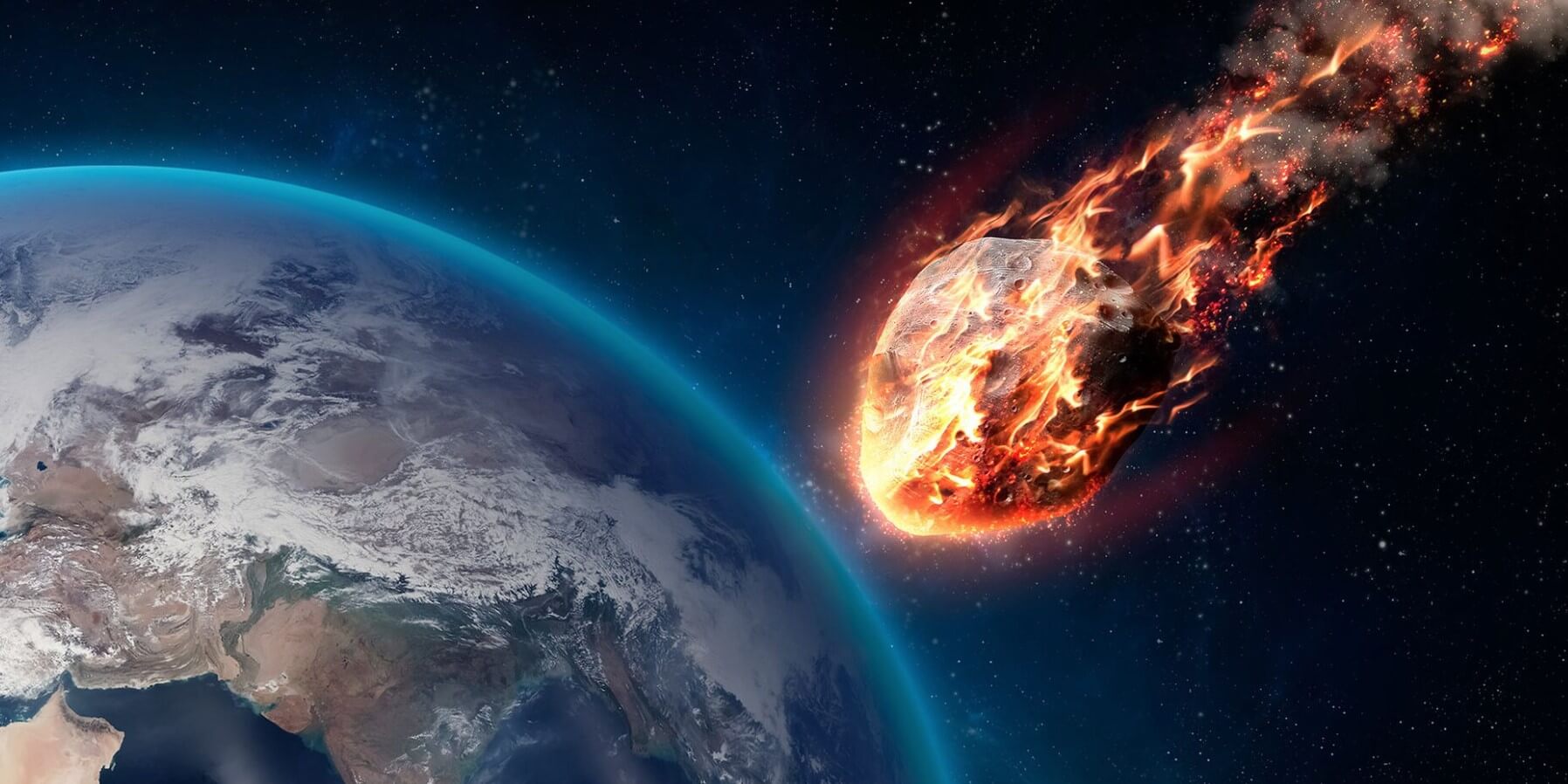 Симулятор падения астероида. После падение астероида на Земле остается огромный кратер, но это еще не все…. Фото.