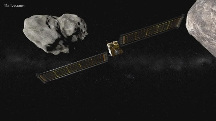 Как NASA изменили траекторию астероида. Один тут отдыхаешь? Фото.