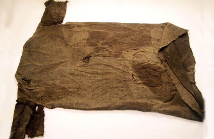 Древняя одежда, которую носили воины. Древняя туника, найденная в Норвегии. Фото.