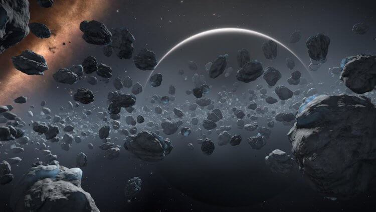 Происхождение Солнечной системы “зашифровано” в минералах? Метеорит Эль-Али теоретически мог возникнуть в поясе астероидов. Фото.