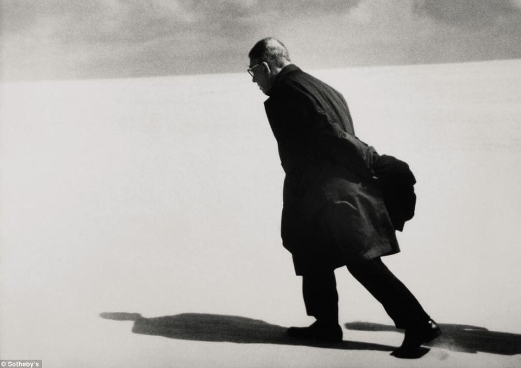 Фотография Жан-Поль Сартра от Антанаса Суткуса. Жан-Поль Сартр в объективе Антанаса Суткуса. Фото.