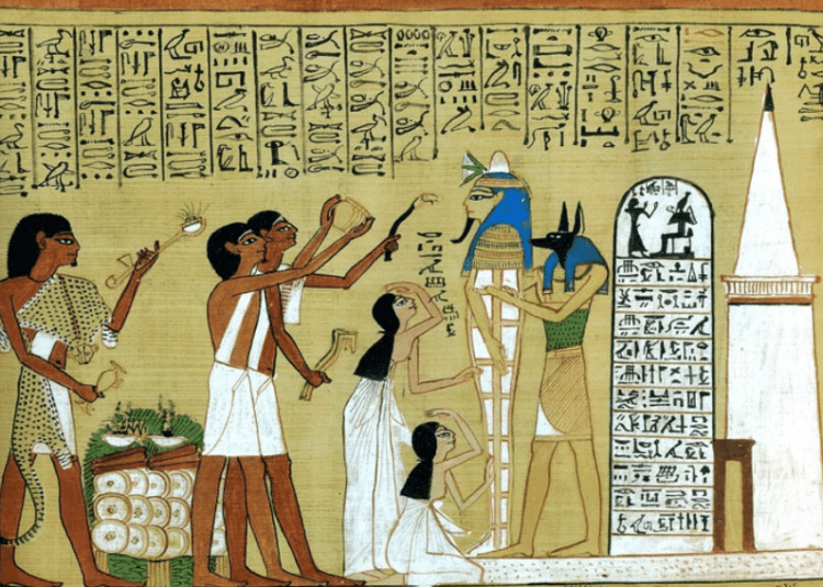 Что такое книга мертвых. Египетская книга мертвых имеет картинки со сценами из загробного мира. Фото.