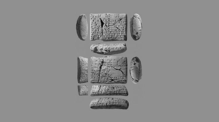 Как ученые расшифровали древний текст? Текст на глиняных табличках написан на аморейском языке. Фото.