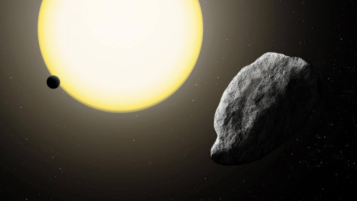 Что находится ближе всего к Солнцу? Астрономы обнаружили самый быстро вращающийся астероид на сегодняшний день, который находится ближе к Солнцу, чем Меркурий. Фото.