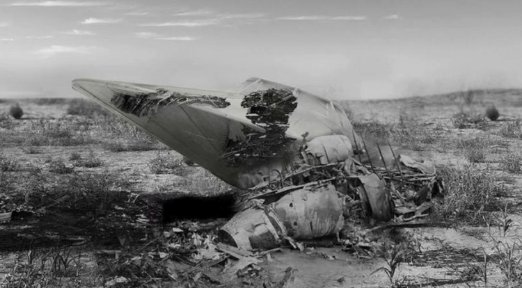Розуэлльский инцидент. Уфологи уверены, что в Розуэлле потерпел крушение инопланетный корабль. Фото.
