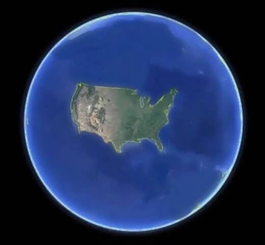 Истина где-то рядом. Так выглядит карта Земле в представлении инопланетян. Фото.