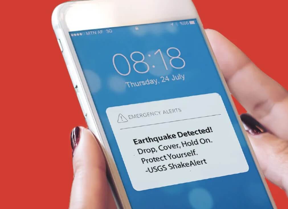 Предсказать землетрясение невозможно. Система ShakeAlert предупреждает людей о землетрясениях. Фото.