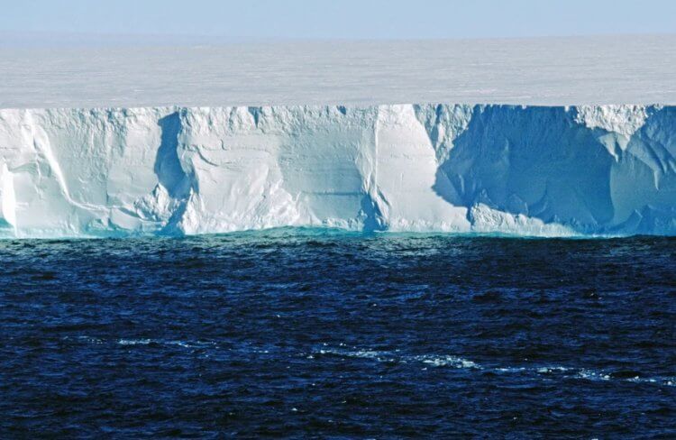 Ледяная глыба Туэйтса — ледник судного дня. Ледник Туэйтса с другого ракурса. Фото.