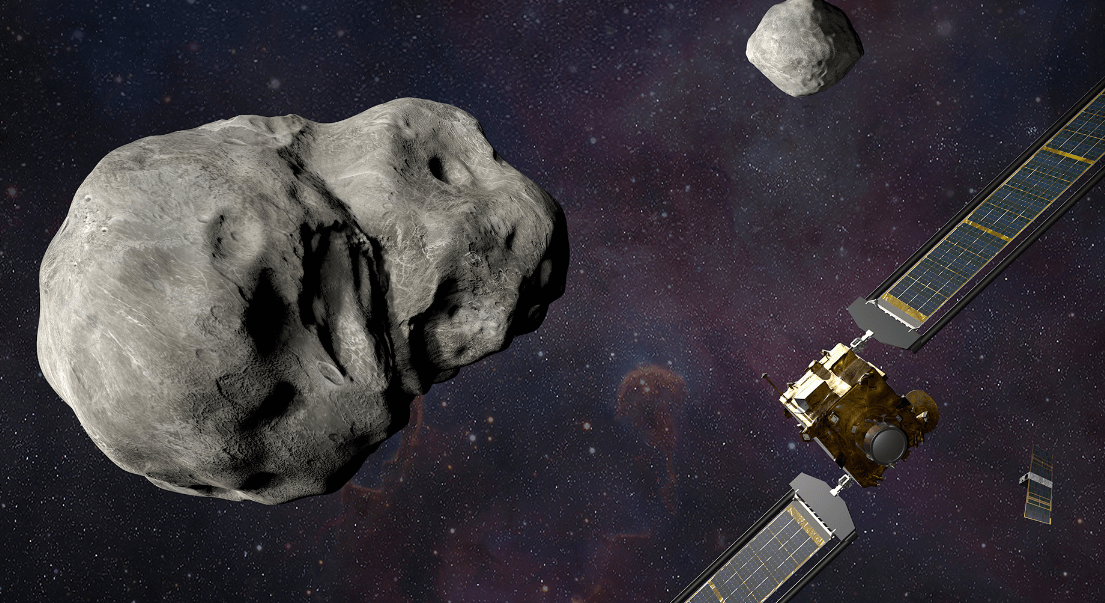 Миссия DART: все пошло не по плану, и вот почему. Ученые сообщают, что астероид Диморфос после столкновения с аппаратом DART стал вести себя не так, как было запланировано. Фото.