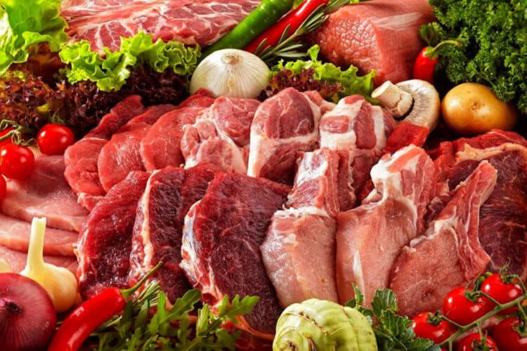 Мясные продукты содержат тирозин. Мясо — первый помощник в борьбе с весенней депрессией. Фото.