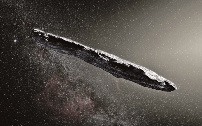 Ученые объяснили странное поведение астероида Оумуамуа. Фото.