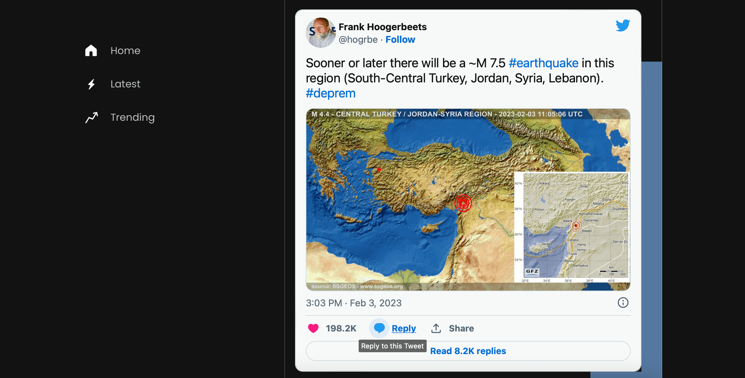А вы точно сейсмолог? Фрэнк Хугербитс предсказал землетрясение в Турции, а его новые прогнозы напугали пользователей социальных сетей. Фото.
