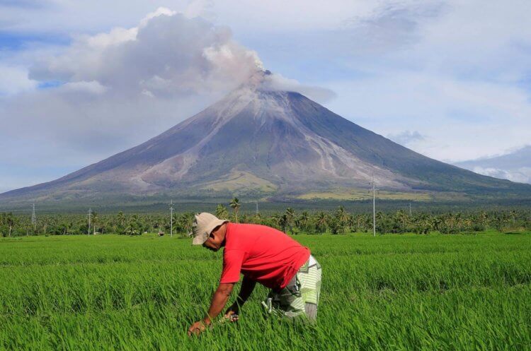 Почему Мерапи называют вулканом Судного дня. На самом деле, к голоду может привести мощное извержение любого вулкана. Фото.