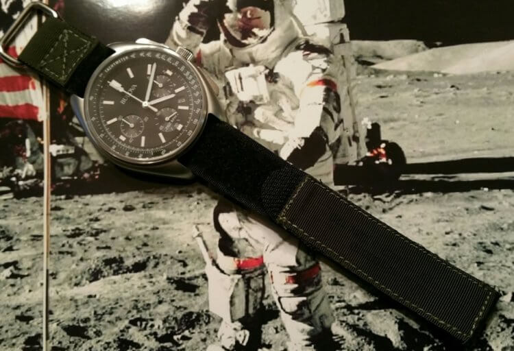 Лунный часовой пояс. Лунный часовой пояс также должен облегчить работу астронавтов. Фото.