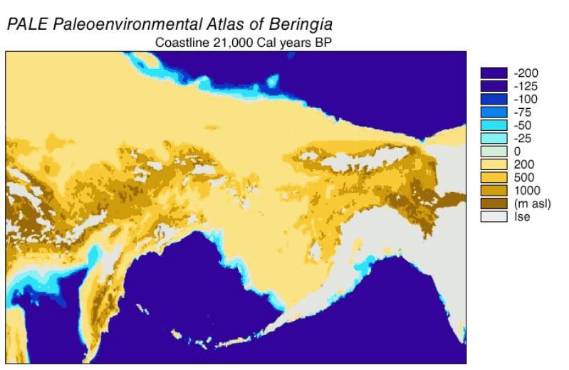 Где находится регион Беренгия и почему он привлекает ученых. Беренгия когда-то представляла собой сухопутный мост между Азией и Северной Америкой. Фото.