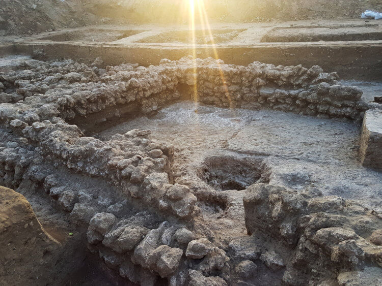 Древняя деревня на окраине Ашкелона. Ученые обнаружили древнюю деревню на окраине Ашкелона. Фото.