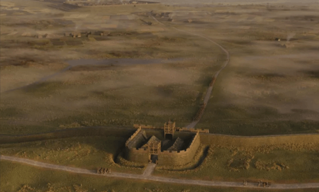 Археологи обнаружили древнеримскую крепость, “потерянную” в 18 веке. Фото.
