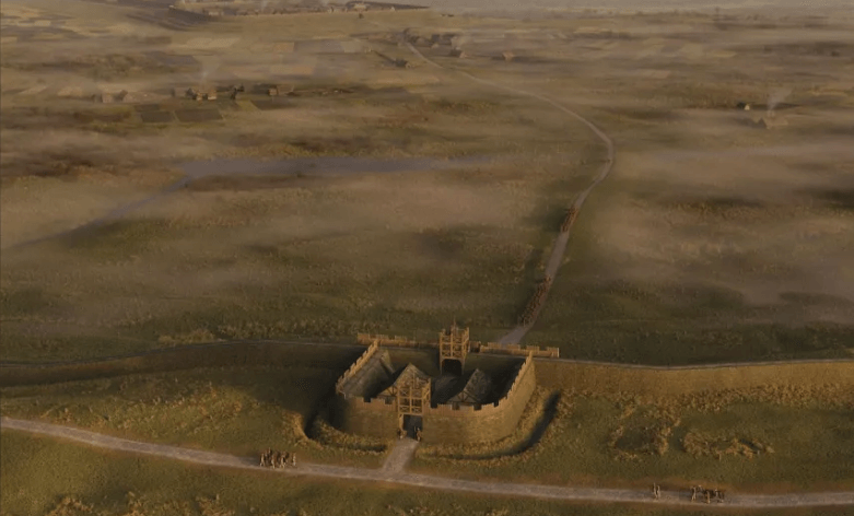 Археологи обнаружили древнеримскую крепость, “потерянную” в 18 веке. Археологи обнаружили древнеримскую крепость, построенную во втором веке нашей эры. Фото.