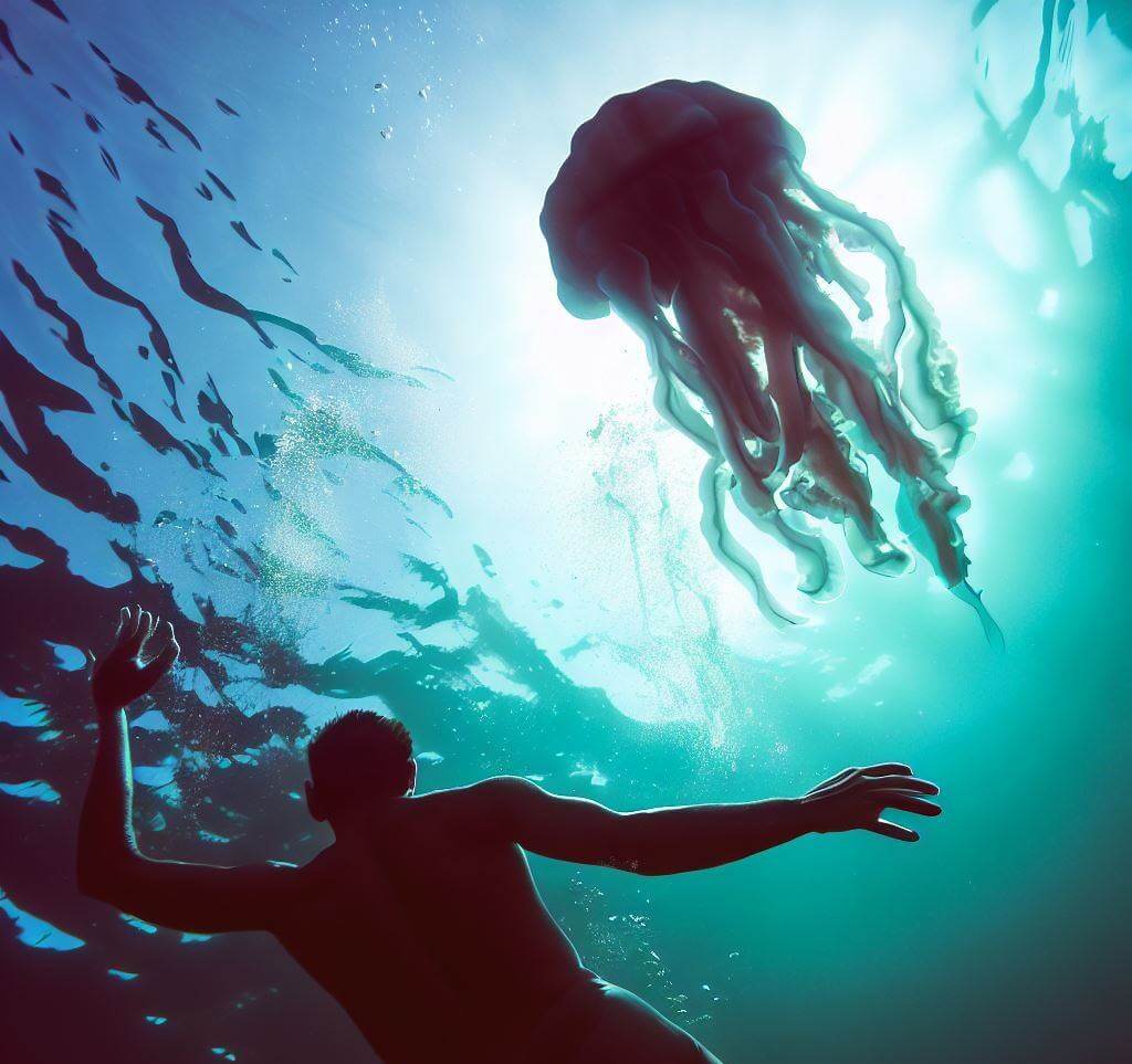 Как спастись от медуз. Несмотря на осознание опасности, в Австралии все равно находятся смельчаки, которые плавают в местах где водятся медузы. Фото.