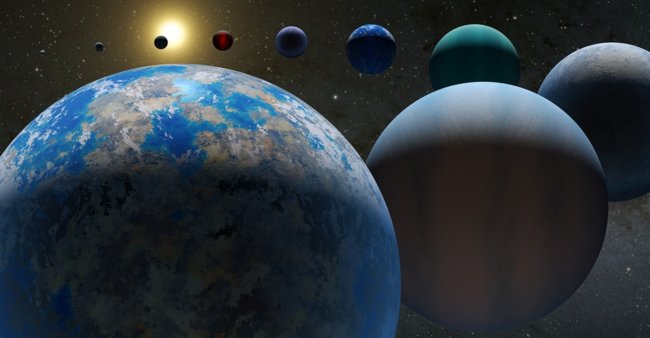 5 ближайших планет пригодных для жизни. Фото.