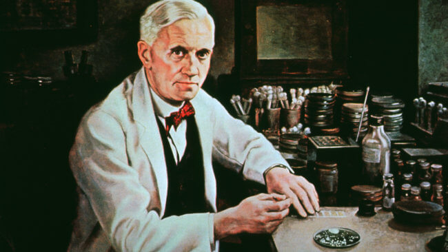 Когда и почему люди стали жить дольше? Александр Флемминг открыл пенициллин случайно. Фото.