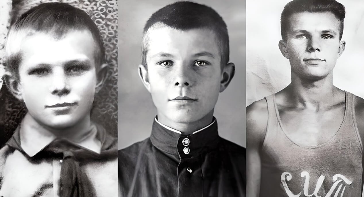 Юрий Гагарин в молодости. Юрий Гагарин в молодости. Фото.