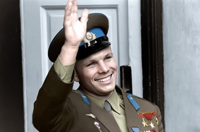 Каким человеком был Юрий Гагарин — подборка редких фотографий. Фото.