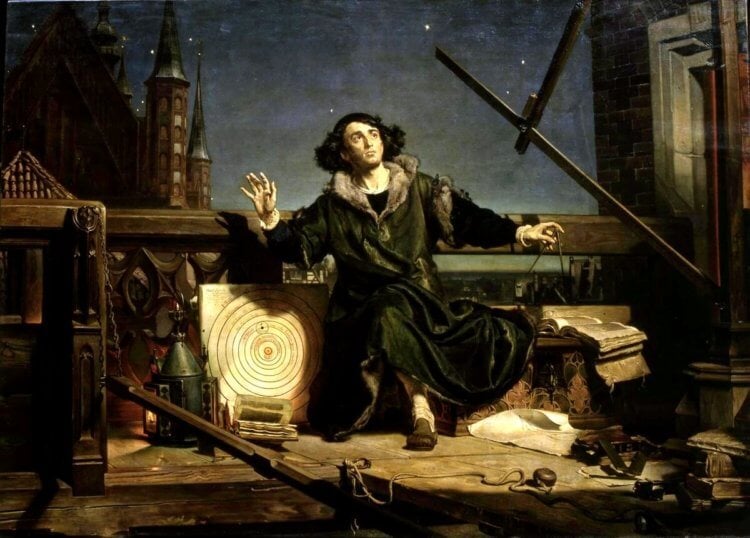 Работа Коперника положила начало первой научной революции