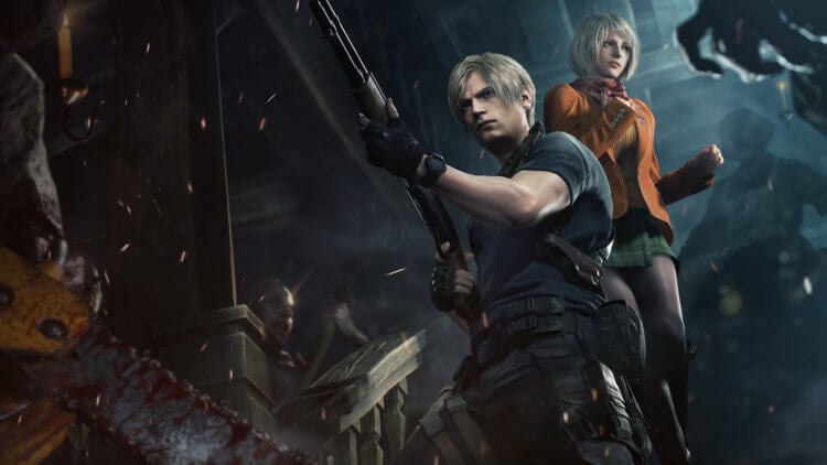 Компьютерные игры и выбор профессии. Ремейк Resident Evil 4 состоялся в конце марта. Фото.
