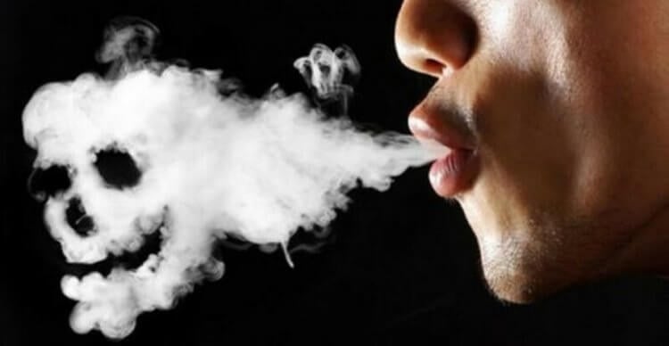 Как курение влияет на мозг человека. У курильщиков в среднем размер мозга меньше на 7,1 см3 по сравнению с некурящими людьми. Фото.