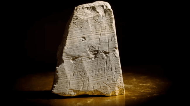 В Иерусалиме нашли квитанцию из камня возрастом 2000 лет. Фото.