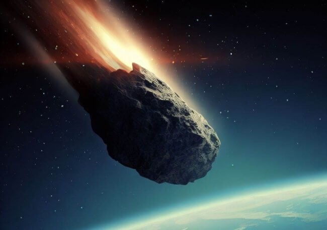 Составлена карта движения 2 000 астероидов, способных уничтожить Землю. Фото.