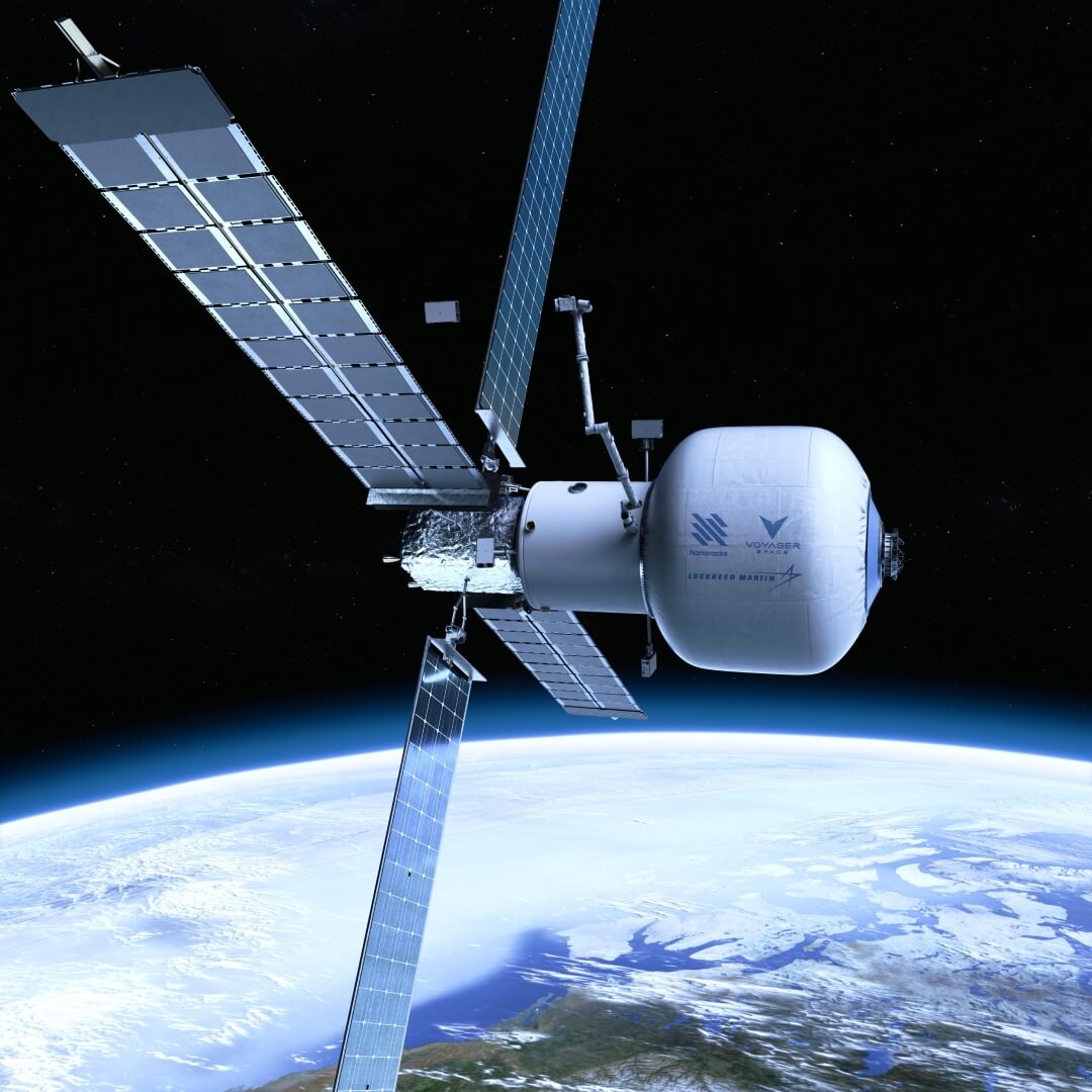 Коммерческие космические станции станут нормой к 2030 году. Коммерческая космическая станция Starlab. Фото.