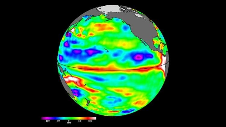 Мировой океан и эффект Эль-Ниньо. Эль-Ниньо может обернуться настоящей катастрофой. Будем надеяться что этого не произойдет. Фото.
