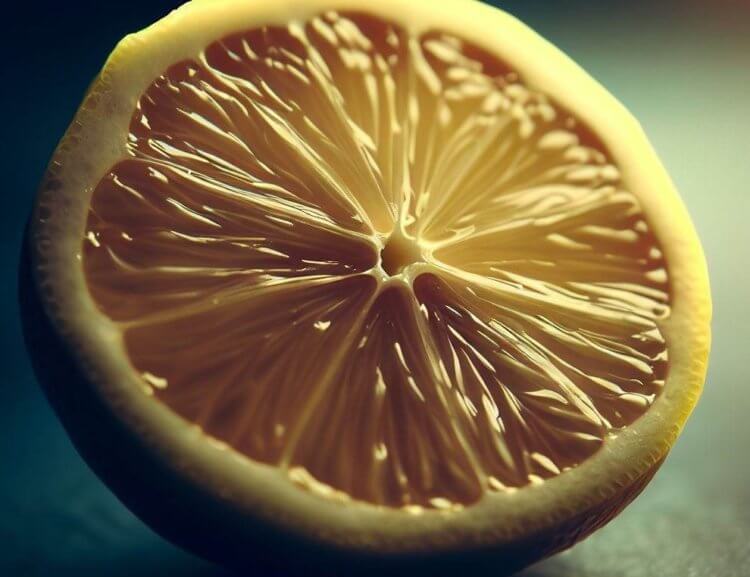 Как обмануть мозг и меньше есть. Посмотрите на изображение сочного лимона. У вас выработалась слюна, не так ли? Фото.