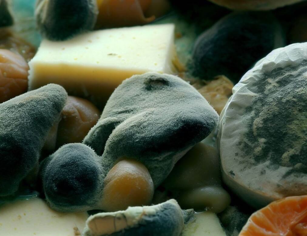 Какие бактерии и грибки живут в холодильнике. Плесень — еще одна причина неприятного запаха из холодильника. Фото.