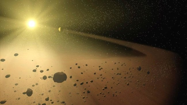 Впервые в поясе астероидов обнаружен пар — это объясняет появление воды на Земле. Фото.