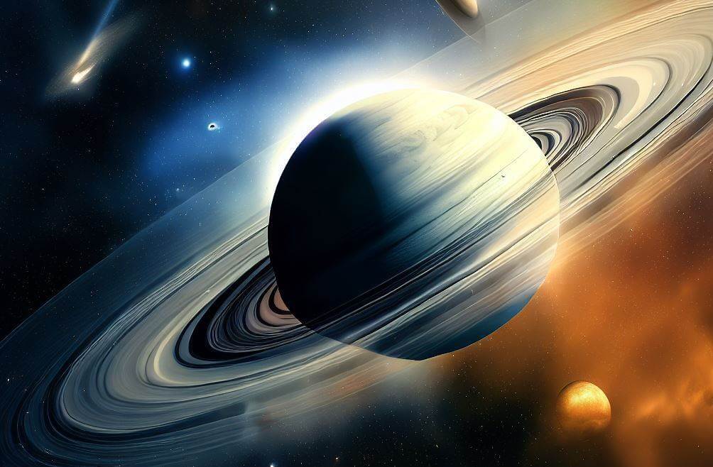 Открыто 60 новых спутников Сатурна — об их существовании никто не знал. Сатурн стал планетой с самым большим количеством естественных спутников. Фото.
