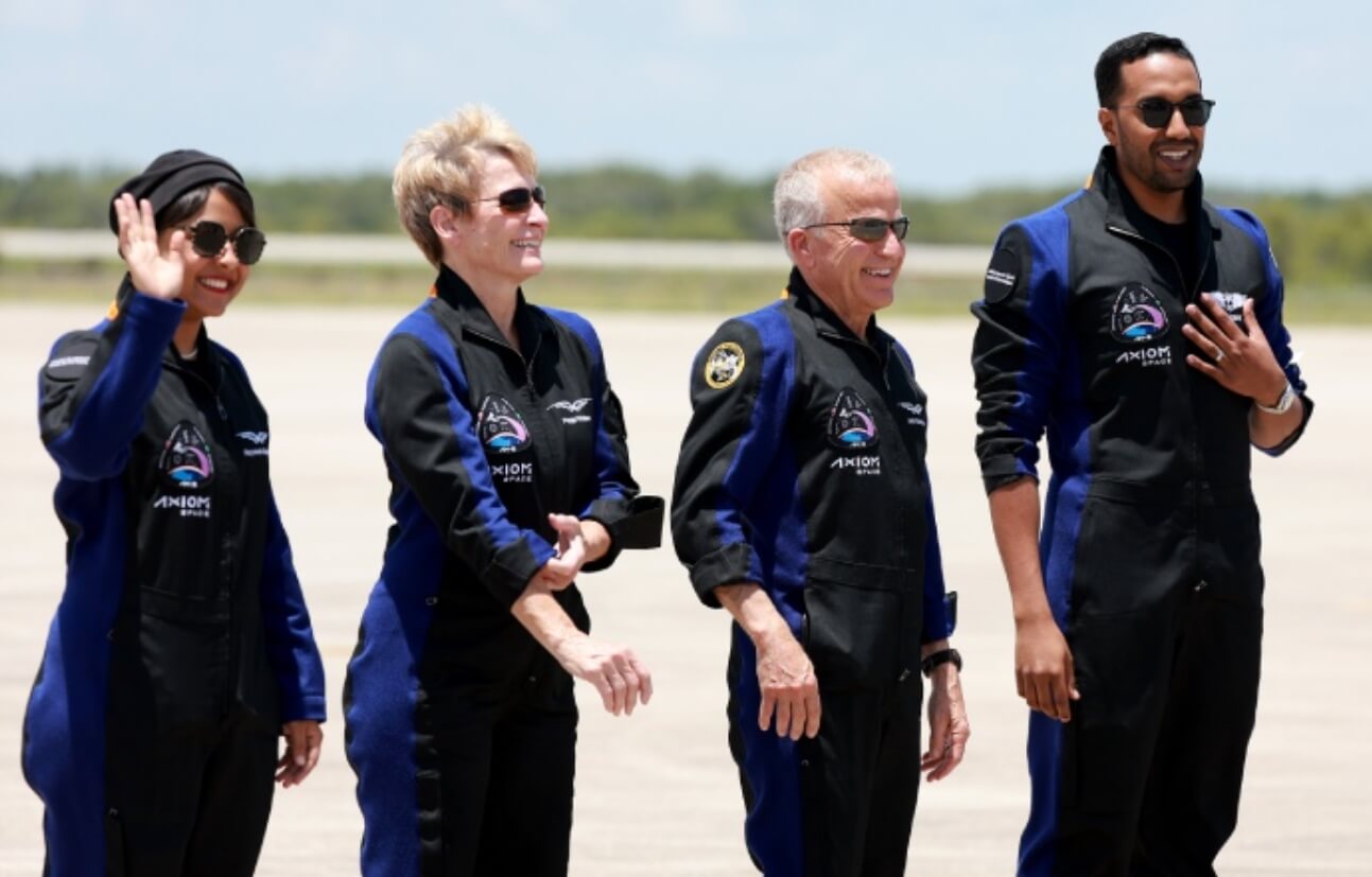 Экипаж миссии Ax-2 — кто полетел на МКС? Члены экипажа миссии Ax-2. Фото.