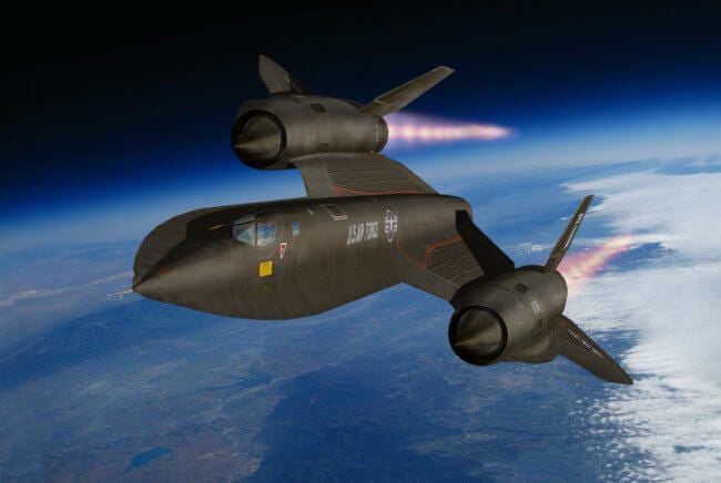 Lockheed SR-7: сверхсекретный американский разведчик, построенный из советского титана. Фото.