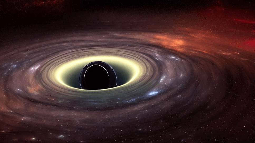 Как Земля могла попасть в черную дыру. Земля была бы уничтожена, оказавшись в горизонте событий черной дыры. Фото.