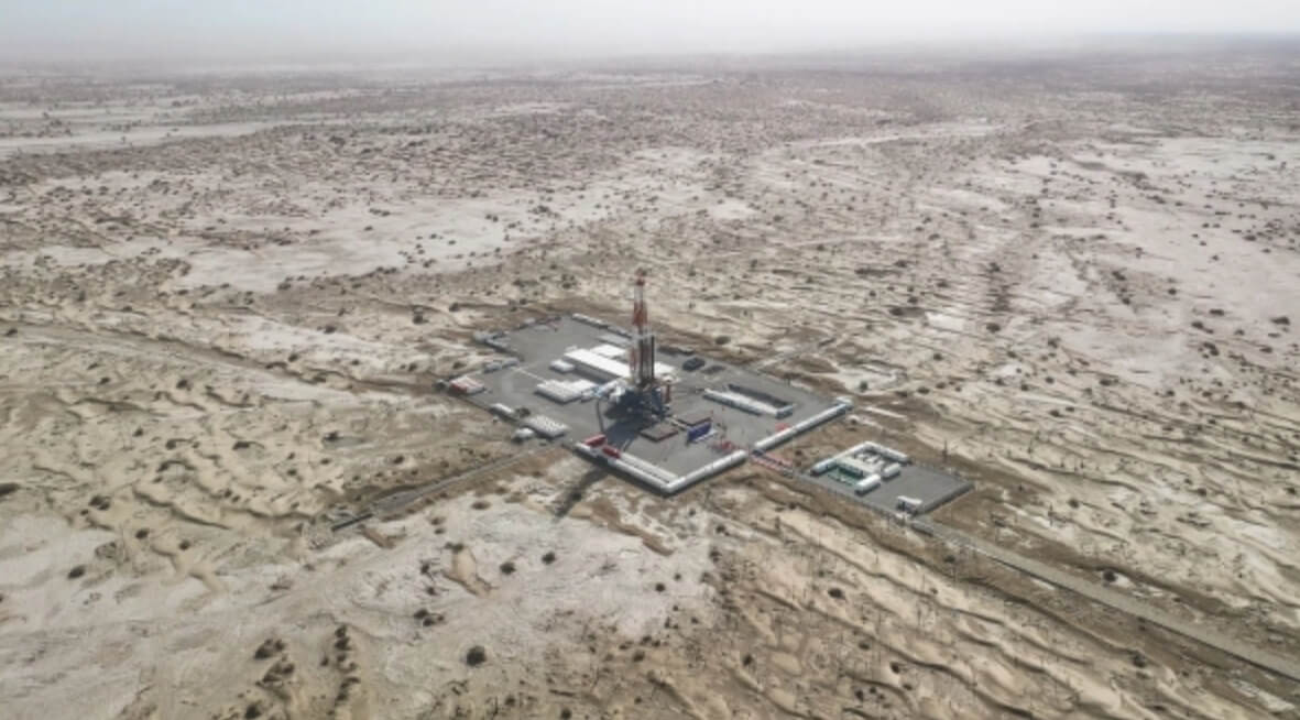 Самая глубокая скважина в Китае расположится в Таримской котловине. Фото.