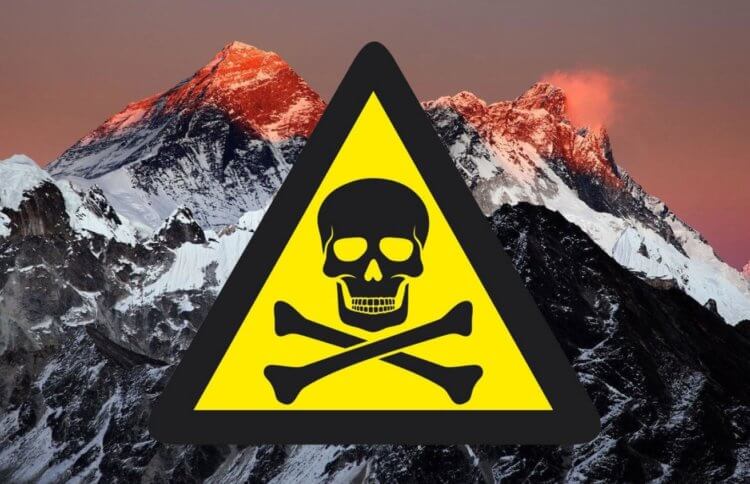 Самая смертоносная гора — Эверест? Ошибаетесь, это не так! За все время на Эвересте погибло более 300 человек, но это не самая смертоносная гора в мире. Фото.