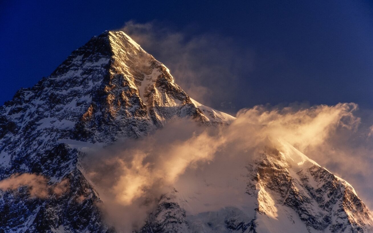 Опасность горы Чогори. Гора Чогори находится на втором месте в рейтинге самых высоких гор в мире. Фото.