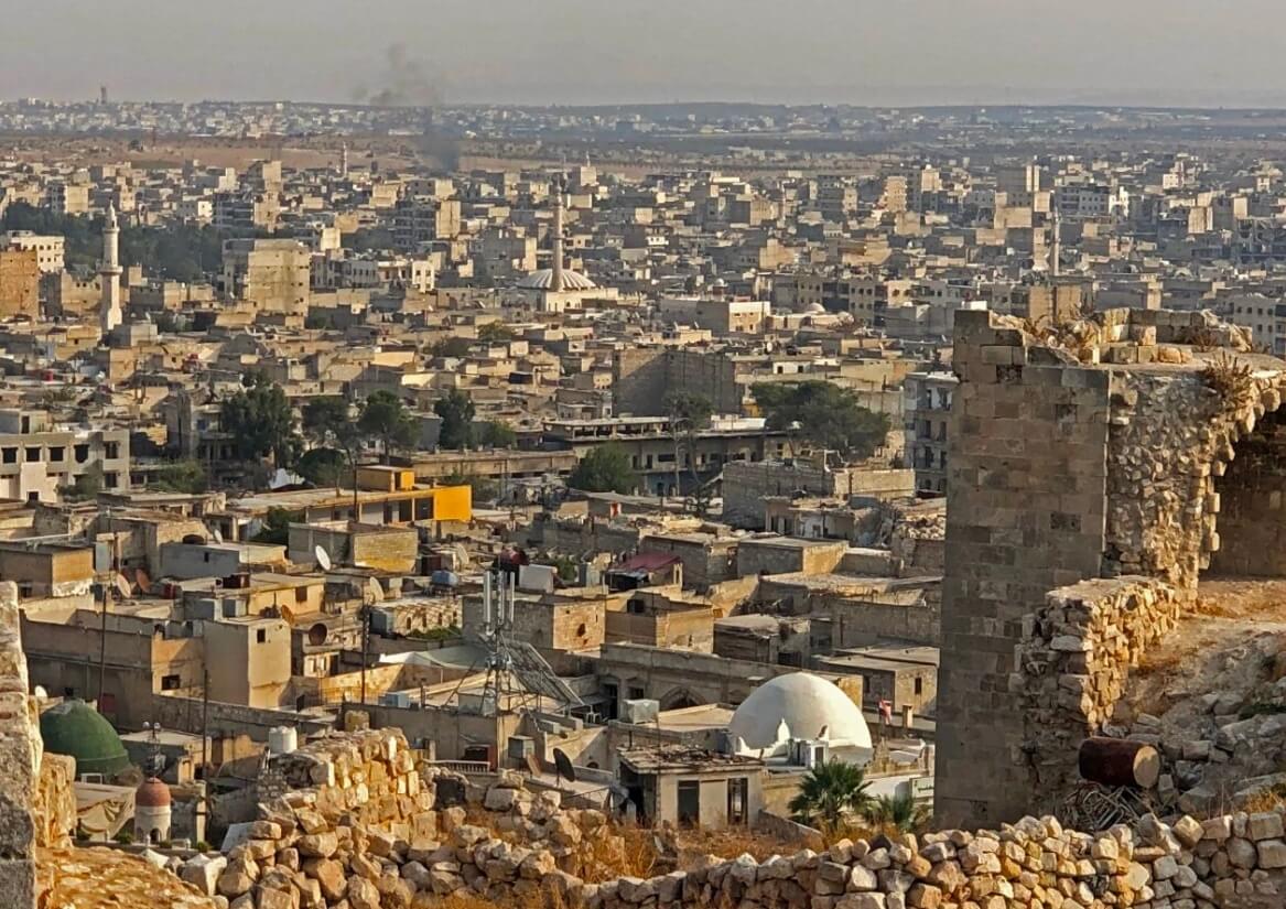 Самые древние города в мире. Город Алеппо. Фото.
