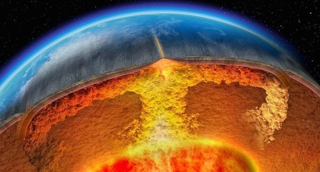 Каждые 36 миллионов лет жизнь на планете “обновляется” из-за движения тектонических плит. Фото.