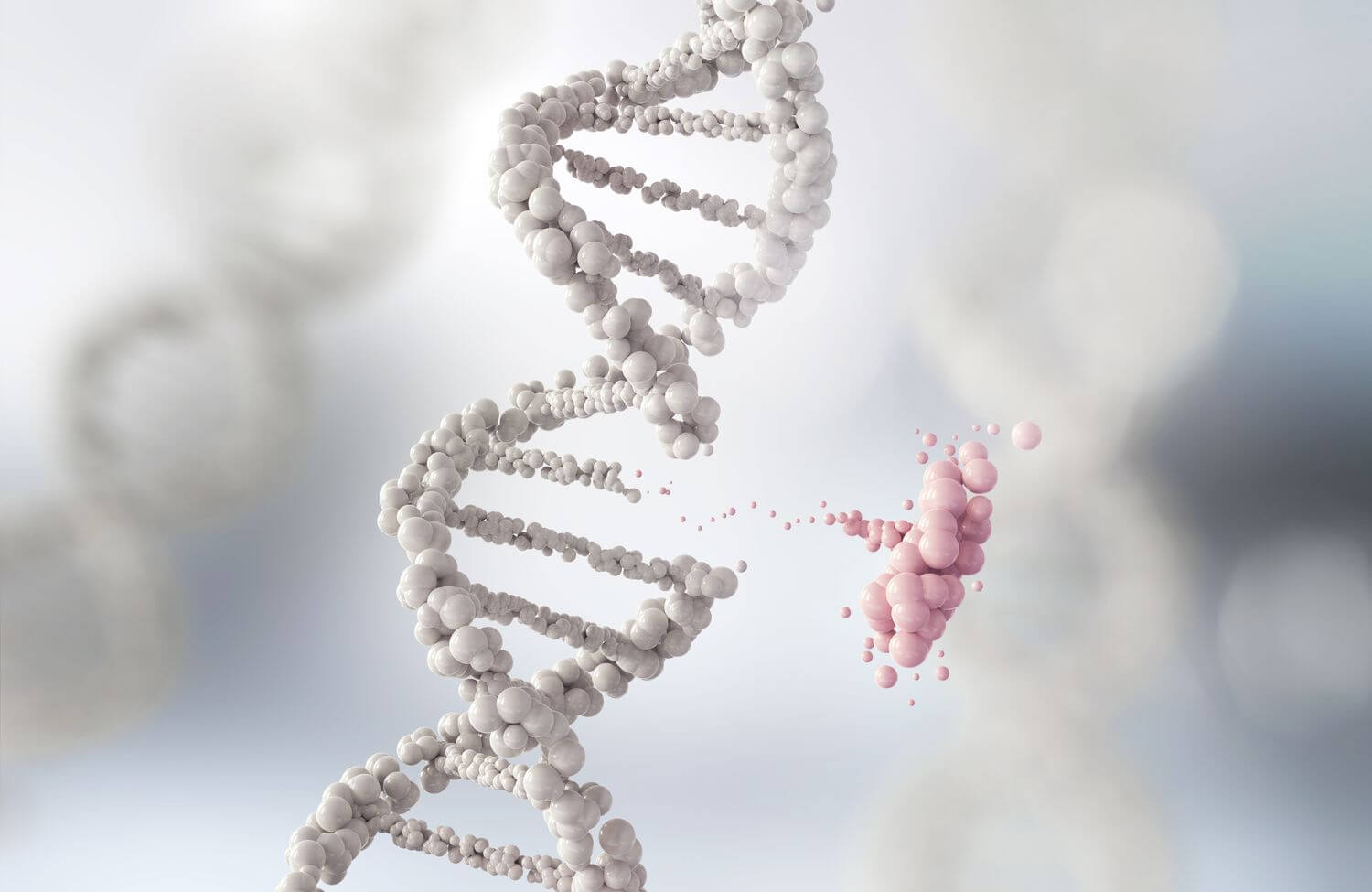Как и почему возникает рак? Основной причиной рака считаются мутации в ДНК. Фото.