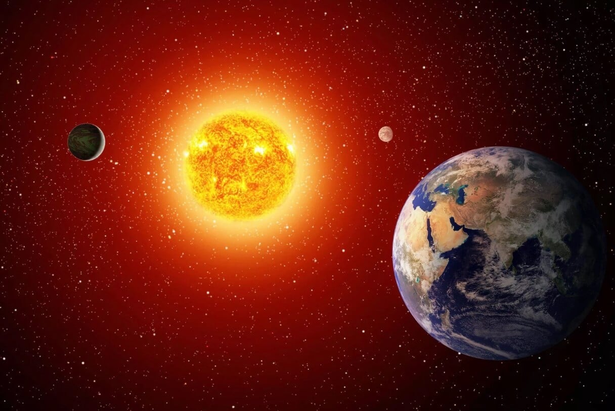 Почему раньше дни были короче. Гравитационное влияние Солнца меньше, чем у Луны. Фото.