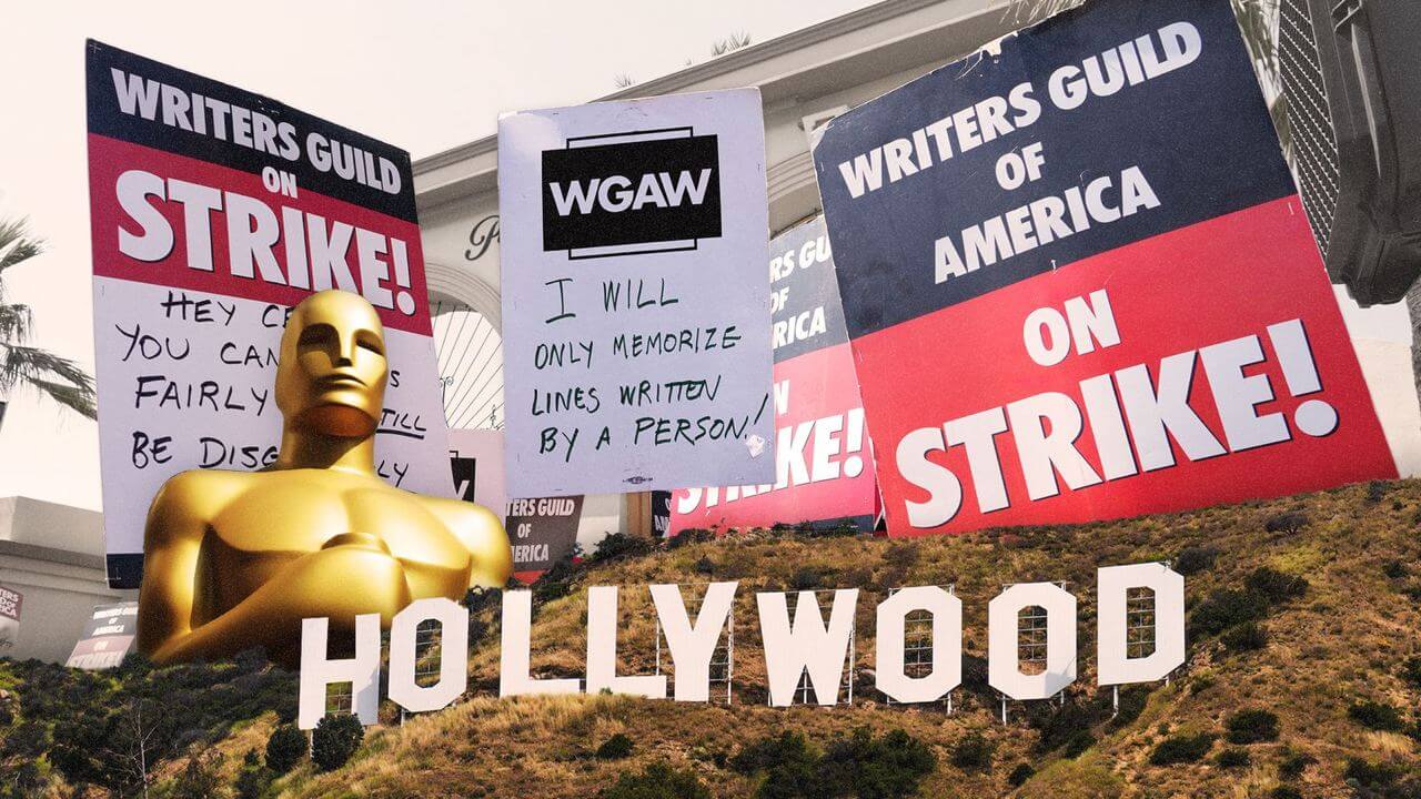 Забастовка в Голливуде. К забастовке актеров и сценаристов присоединяется все больше и больше людей. Фото.