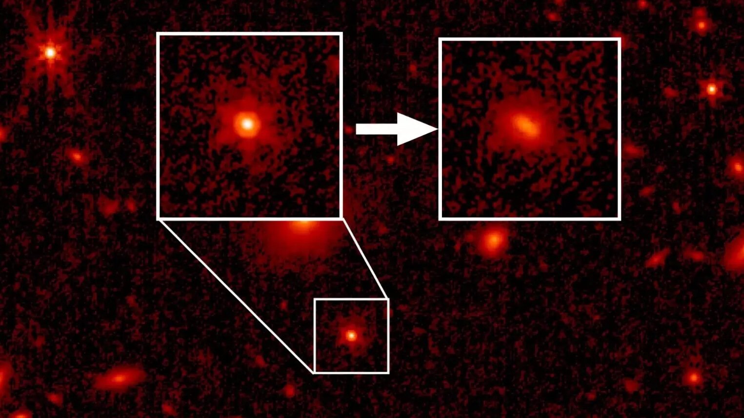 «Джеймс Уэбб» уловил свет самых первых галактик во Вселенной